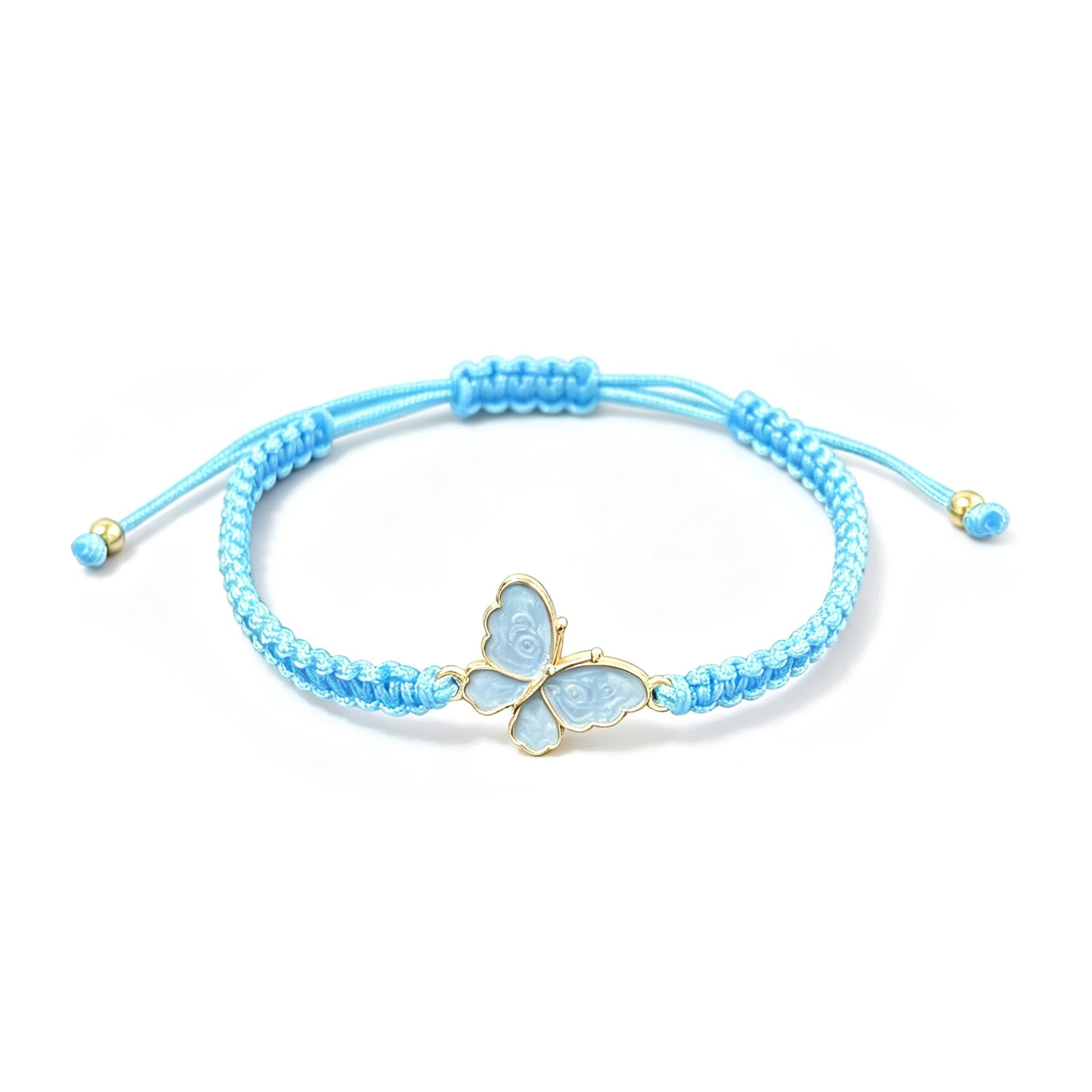 Butterfly bracelet in blue