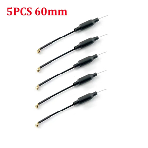5 adet HappyModel lineer dipol 5.8G 2dbi Nano anten UFL için 47mm 60mm 75mm Mobula7 / Mobula7 1S HD / Mobula8 FPV Tinywhoops - Product Image 6