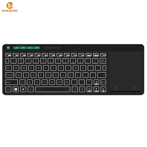 迷你2.4克键盘和鼠标触摸板集成无线键盘适用于电脑/平板电脑/Htpc/IPTV/智能电视