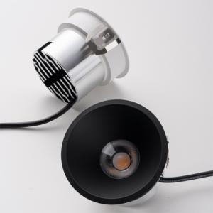 屋内家庭用照明用ラウンドシーリングランプ7W10WアンチグレアスポットライトLED埋め込み式ダウンライト - Product Image 2