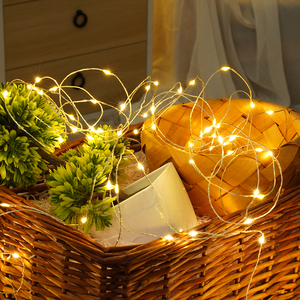 Fairy <strong>Lights</strong> <strong>Battery</strong> Operated Micro Led <strong>String</strong> <strong>Lights</strong> Mini Firefly Copper Wire <strong>Lights</strong> <strong>with</strong> <strong>Timer</strong> Function - Product Image 3