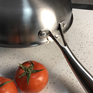 Chảo inox 316 cao cấp Zhenneng bán buôn, 28CM, chống dính, bộ dụng cụ nấu ăn, chảo rán tổ ong - Product Image 3