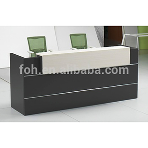 2人用長方形受付デスク (FOHXT-8247) - Product Image 1