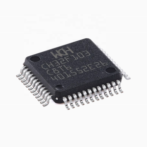 フラッシュ取引ARM Cortex-M3用32ビットマイクロコントローラーCH32F103C8T6 LQFP-48高性能MCUチップDedicte - Product Image 1