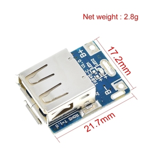 5V Boost Step up Power Modul Lithium LiPo Batterie lades chutz platine LED-Anzeige USB für DIY Ladegerät N3P Programm - Product Image 5