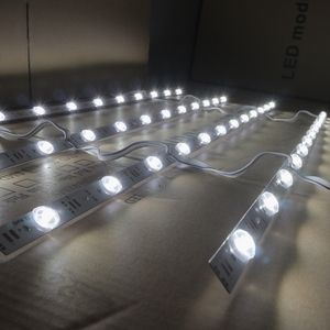 <strong>LED</strong> Hard Strip DC12V Lattice Backlight Hard Strip with SMD3030 12leds 12W 18W Curtain 170 Degrees Lens Diffusion <strong>LED</strong> bar Strip - Product Image 4