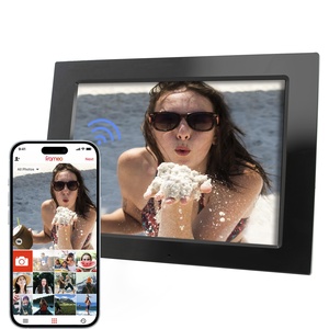 High Quality Digital Album Unique Clear Photo Square <strong>Frame</strong> <strong>LCD</strong> <strong>Openable</strong> Digital Picture <strong>Frame</strong> - Product Image 1