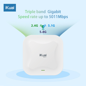 Nuovo accesso Ikuai X9 gigabit unifi point poe 5000Mbps controllo di accesso aps wifi FAT/FIT modalità wifi7 punto di accesso oem per hotel - Product Image 5