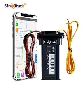 SinoTrack谷歌地图全球定位系统跟踪器ST-901 4线实时跟踪系统，带继电器远程切断引擎的车队管理