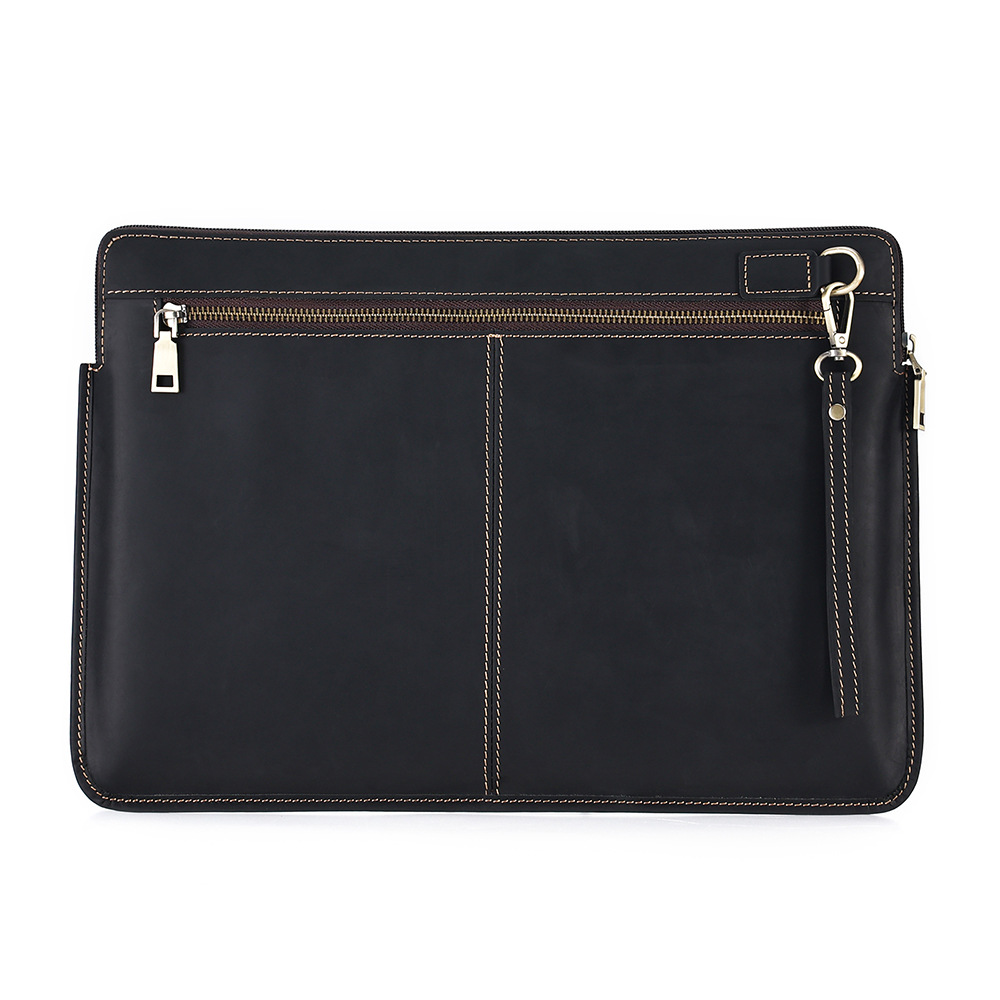 6833 Crazy Horse Leather Black
