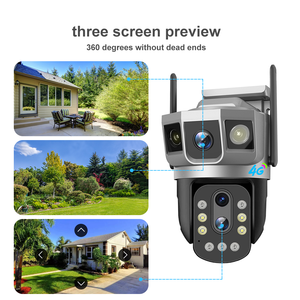 Kerui กล้องวงจรปิดสำหรับบ้านอัจฉริยะ, 4MP ซูม10X ซูมได้กล้องรักษาความปลอดภัยแบบ PTZ WIFI 4G สำหรับบ้านนอกบ้าน - Product Image 2