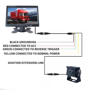 Manufacturers 7 Inch Truck Rearview Backup Camera Monitor <strong>System</strong> Suv Rv Motorhome Trailers <strong>Reversing</strong> <strong>Lcd</strong> DVR Dashcam - Product Image 3