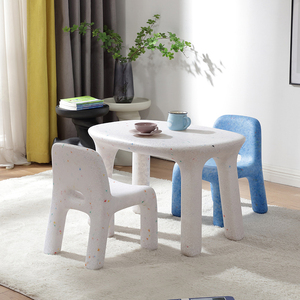 HANYEE 2024 özelleştirilebilir renk Modern tasarım plastik çocuk masa sandalye-ofis otel kullanımı için çevre dostu PE - Product Image 6