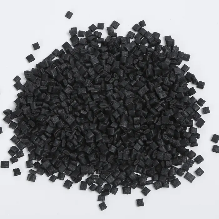 Gemodificeerde Pp-Deeltjes Zwart Geregenereerde Glasvezel 30% Machine Voor Het Maken Van Vormbare Plastic Pellets