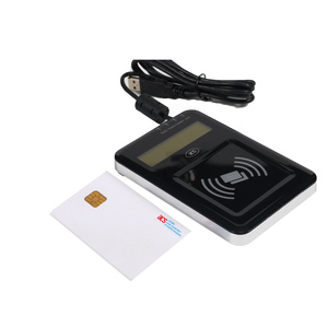Lector de tarjetas MIFARE RFID NFC 13,56 MHz Lector de escritorio USB con soporte ACR1222L - Product Image 6