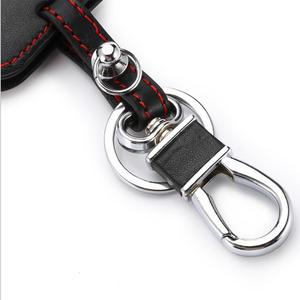 Leather 3 Button Car <strong>Key</strong> Cover Case Protector Skin Smart Card for Renault Clio <strong>Logan</strong> Megane 2 3 Koleos Scenic - Product Image 3