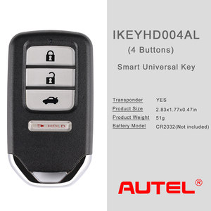 Autel evrensel akıllı anahtar AUTEL IKEYHD004AL 4 düğmeler evrensel akıllı anahtar - Product Image 6