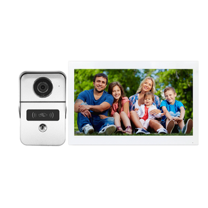 Anjielo-Sistema de intercomunicación de videoportero de seguridad para el hogar con pantalla táctil de 10 pulgadas, cámara de visión nocturna e intercomunicador bidireccional de 2 líneas - Product Image 2