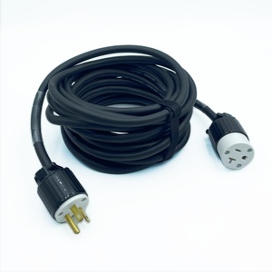 Edison fişi ile 12 AWG 3-çekirdekli güç kablosu PVC ceket aydınlatma uzatma kablosu stok abd sahne aydınlatma kablosu - Product Image 4