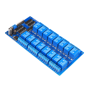 16-Wege-Relais 5 V12V24V Optokoppler-Isolation Hoch-und Niedrigpegel-Trigger-SPS-Steuer platine Mehrkanal-Relais modul - Product Image 4