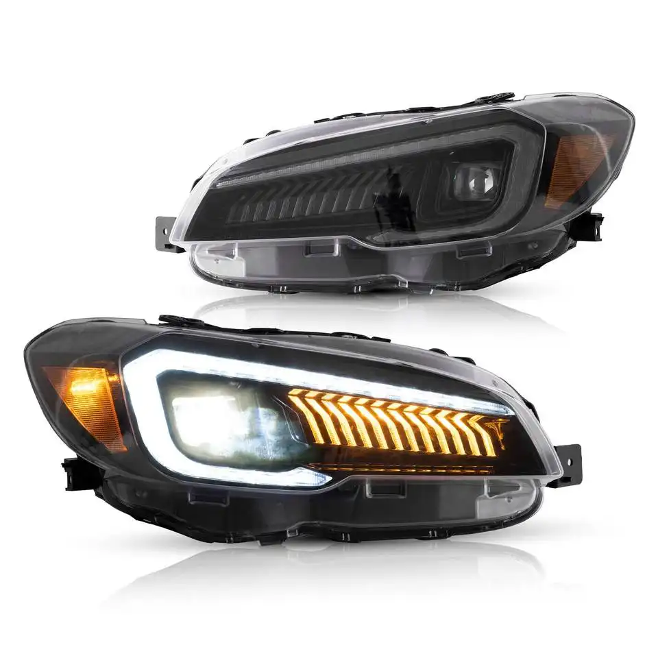 スバルWRXSTI2015-2021用工場LEDヘッドライトその他カーライトアクセサリー自動照明システム部品シーケンシャル
