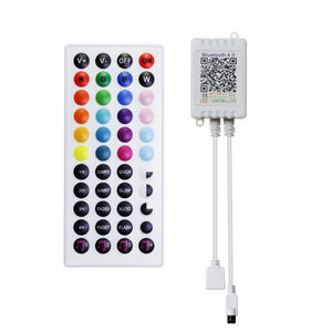 音楽制御LEDストリップRGB Dc12vフレキシブルLEDロープライトモバイルアプリ5050 18led/mクリスマスの照明 - Product Image 2