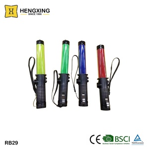 Meşale ışık yol geçişi uyarı sopa şarj edilebilir kırmızı düdük yanıp sönen Baton Mini LED trafik değnek - Product Image 2