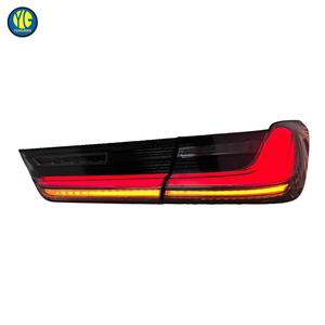 BMW G20 3 serisi 330i 340i için kuyruk işık 2019 2022 araba dönüş sinyal ışığı yükseltme E işareti ile LED temizle kuyruk lambası arka lamba - Product Image 1