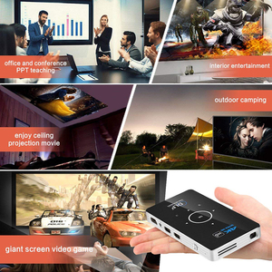 Mini proyector Yinzam P06 con batería de 5000 mAh Android 9,0 2GB 32GB Panel táctil Soporte 4K Video Mini Beamer Proyectores 3D 8K - Product Image 6