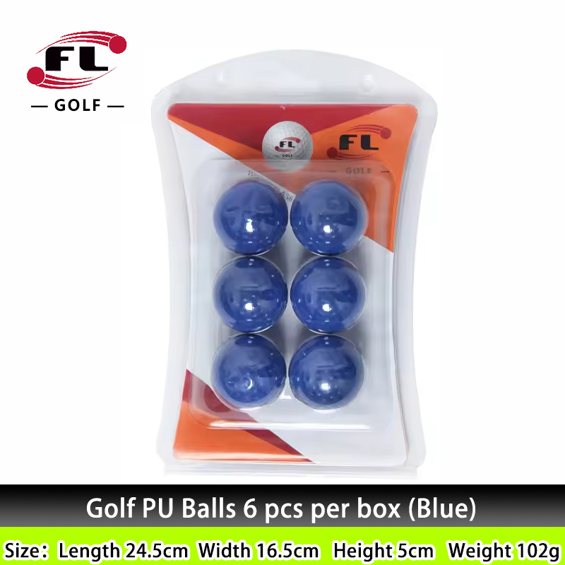Bleu (emballage en boîte de carte de 6 pièces)