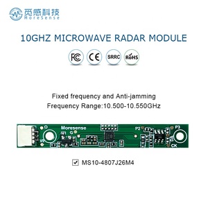 10G Mikrowellen sensor Bewegungs melder Menschlicher Körper Handkehr-Induktions-Doppler-Radar modul