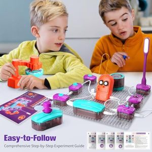 EPT fisica educativa fai da te scattando circuito elettronico giocattolo per bambini giocattoli staminali moduli e kit elettronici - Product Image 5