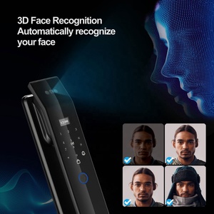 2024 alta qualità Tuya Smart WiFi Fingerprint Lock 3D Face Intercom PST-D14-TY-3D la chiave di casa/scheda/codice/Password App in rete - Product Image 4