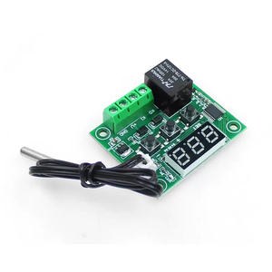 Controlador de temperatura digital de alta precisión, controlador de temperatura de sonda a prueba de agua, con pantalla digital de alta precisión, 1 unidad - Product Image 1