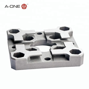 3R sistemi 3A-400008 ile uyumlu A-ONE referans elemanı 54*54 merkezleme plakası - Product Image 5