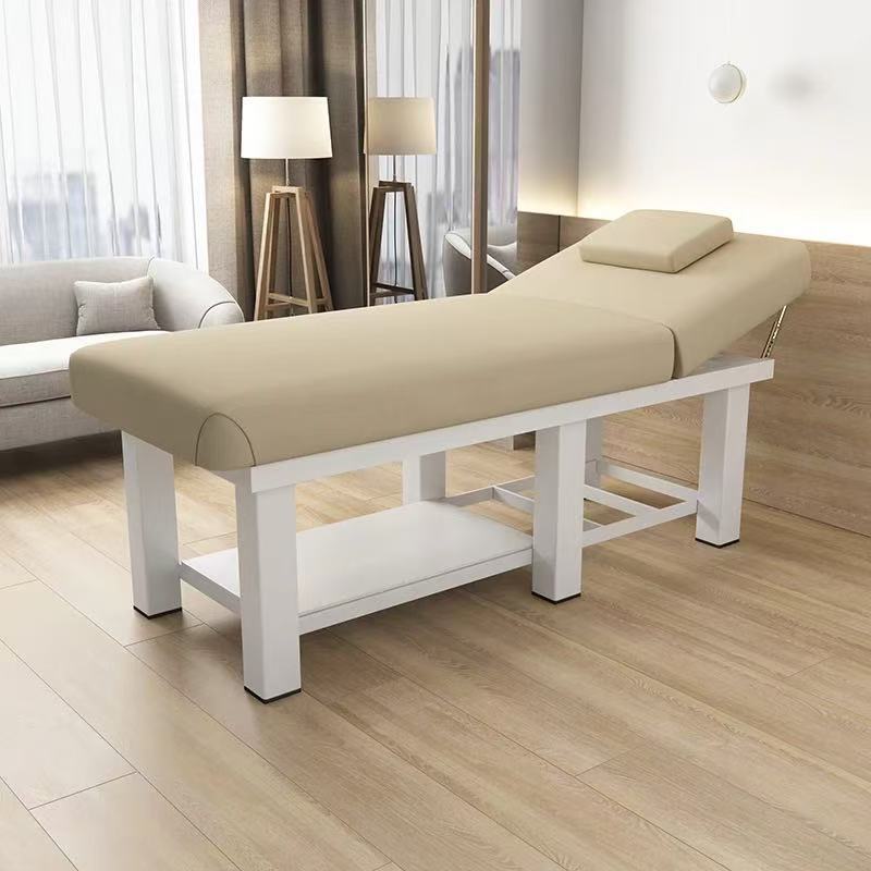 Tissu lin beige 6CM 185*70