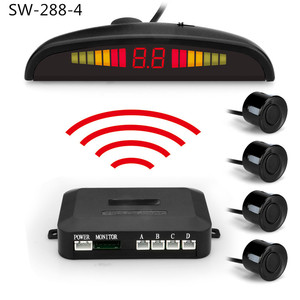 SUNWAYI BIBI, sistema de sensor de aparcamiento con cámara trasera inalámbrica de visión trasera de coche inteligente universal, Ayuda de marcha atrás, Sensor de aparcamiento de coche - Product Image 1