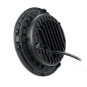WUKMA 7 inç yuvarlak LED projektör Hi-Lo işın DRL Amber dönüş sinyalleri far için uygun motosiklet JK - Product Image 3