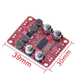 TPA3110 Digital Power <strong>Amplifier</strong> Module 2x15W Dual Channel Stereo DIY <strong>Speaker</strong> <strong>Amplifier</strong> Electronics Design PCB DC 12V Red - Product Image 2