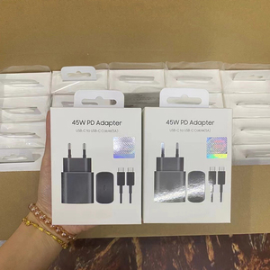 İngiltere ab abd Plug orijinal 20W 25W 45W carcellphones hızlı şarj tipi C logosu duvar şarj cep telefonları Samsung Galaxy için