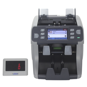 2 Pocket CIS contador de dinero pantalla táctil detector de dinero falso mezcla de conteo clasificación básica fitness máquinas de conteo de dinero - Product Image 3