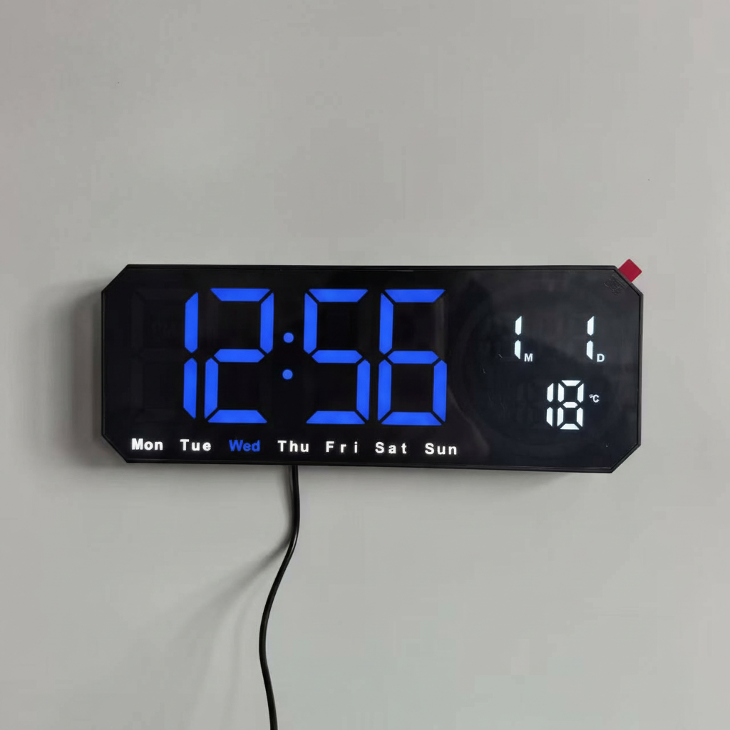 Black shell with blue light