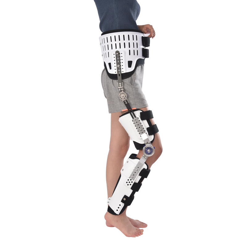Une jambe avec taille et pas de pieds