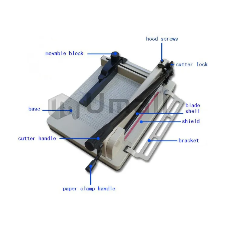 Hướng Dẫn Sử Dụng A3 Kích Thước/40Mm Giấy Cắt Máy Móc Độ Dày 868-A3 Giấy Dễ Thương Hơn A3 Giấy Tông Đơ