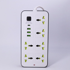 批发通用电气多扩展插座USB C型电缆电线条6插座电源条 - Product Image 1