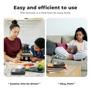 2 <strong>Way</strong> Full Duplex <strong>Wireless</strong> <strong>Intercom</strong> <strong>System</strong> Battery Powered <strong>Intercom</strong> 1200 Feet Range for Home,Office AndBusiness - Product Image 5