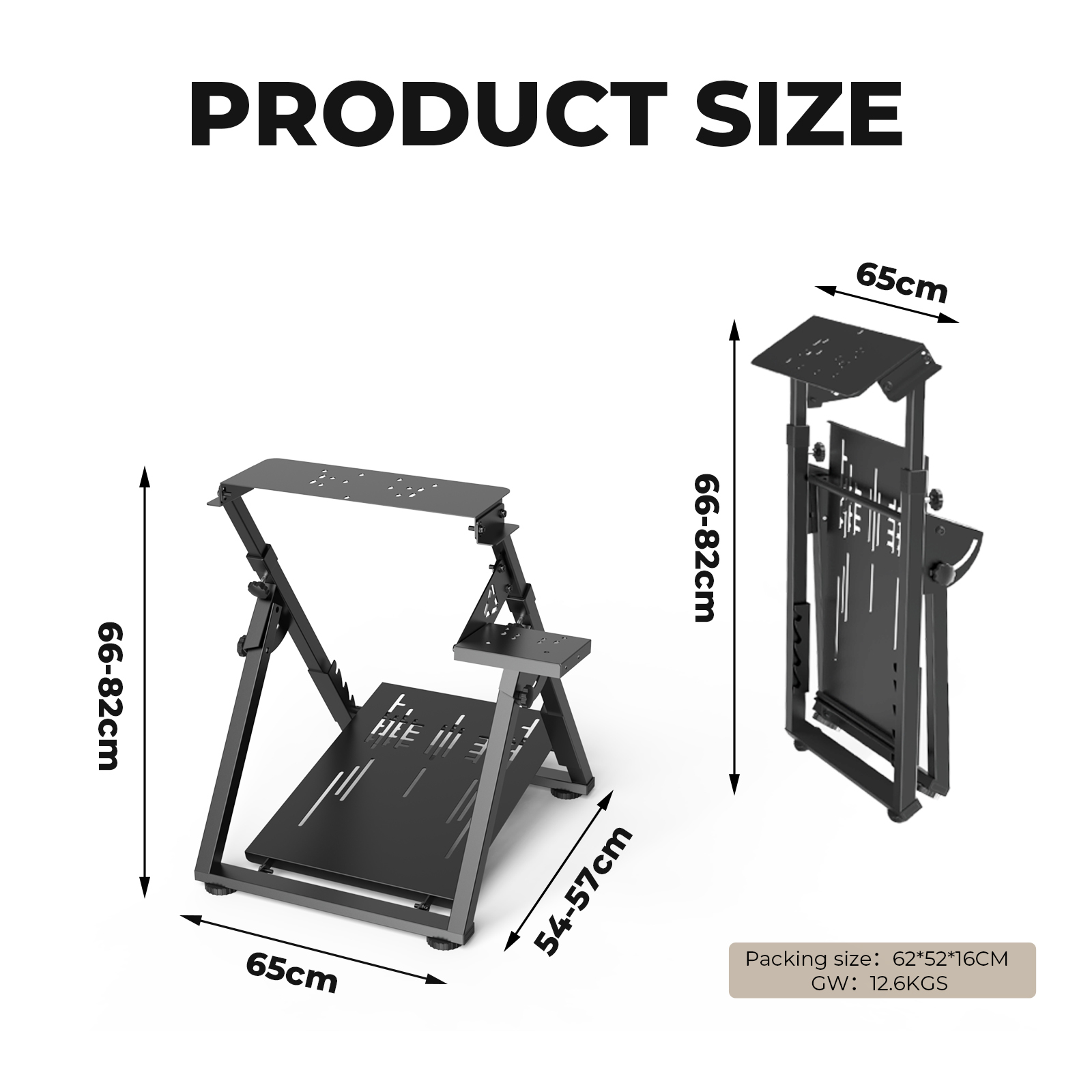 Soporte negro + Soporte de palanca de cambios