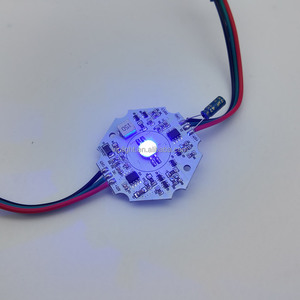 WS2811 3W ad alta potenza RGB Full Color LED Pixel modulo luce DC12V LED punto sorgente luminosa per uso pubblicitario scatola di illuminazione