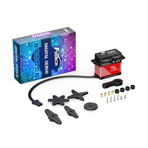 Feetech FT870BL 7,4 В 70 кг водонепроницаемый алюминиевый корпус бесщеточный двигатель 180 градусов робот сервопривод для роботов/роботов программируемый - Product Image 5
