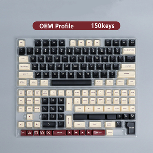 HZGAMER-teclas de teclado mecánico para juegos de ordenador, teclas PBT de perfil OEM, 150 teclas - Product Image 6